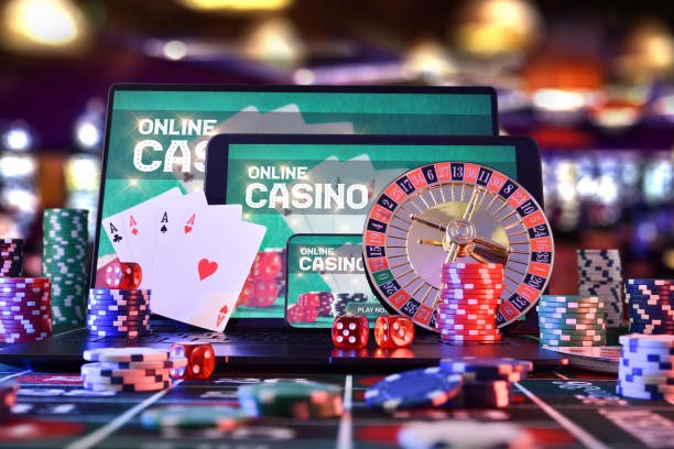 Live football and casino games interface